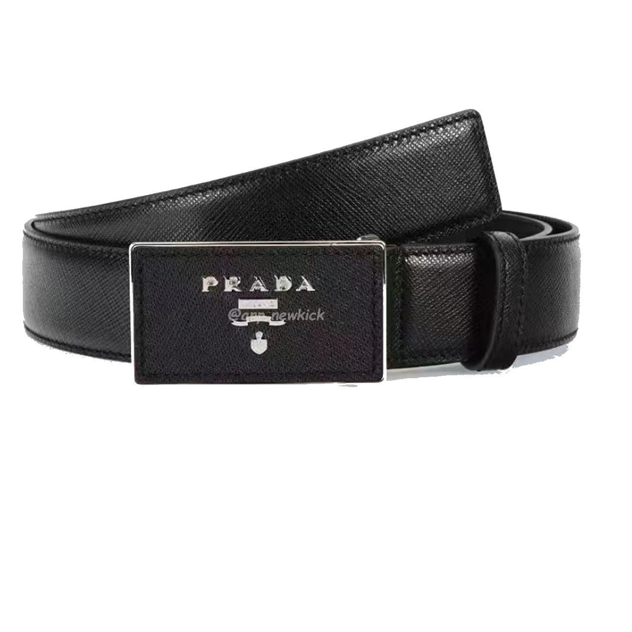 Prada Square Buckle Belt (1) - newkick.vip